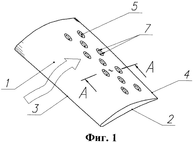 Лопатка осевого компрессора (патент 2529272)