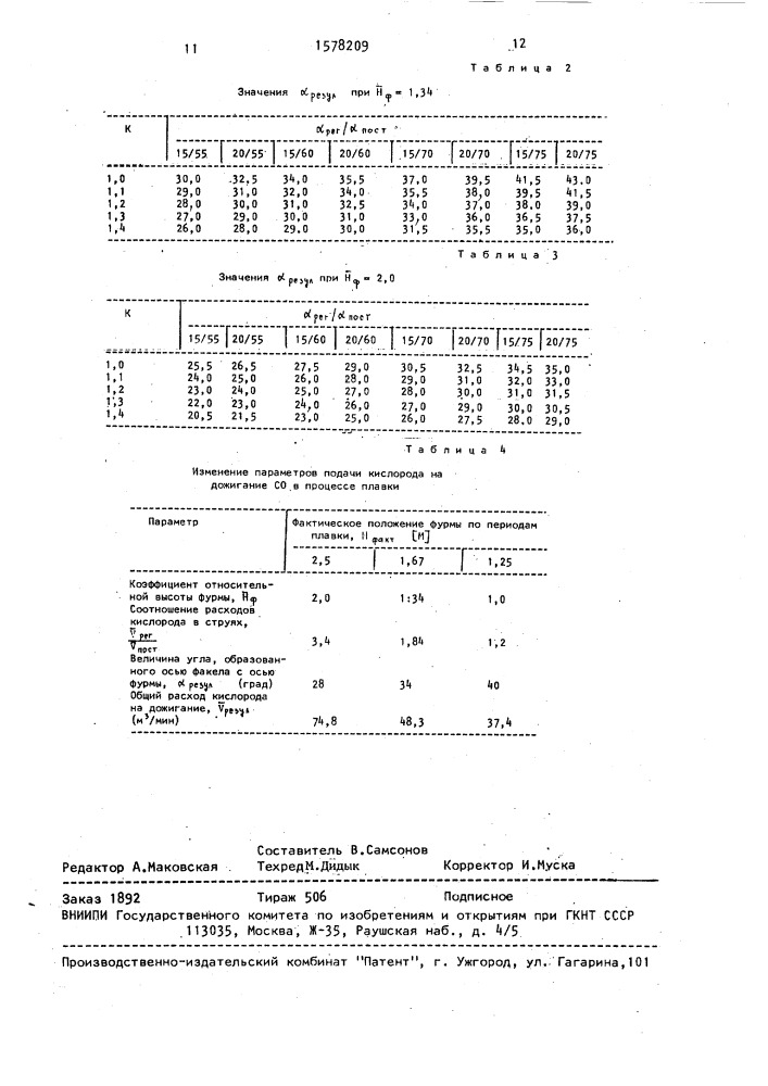 Способ выплавки стали в конвертере (патент 1578209)