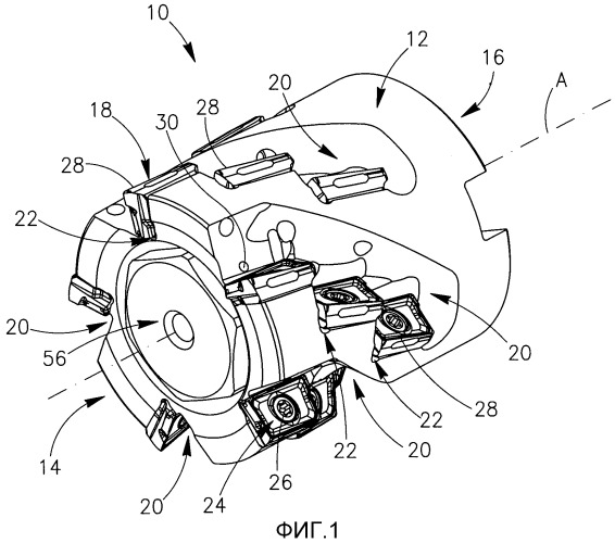 Вращающийся режущий инструмент с регулируемым механизмом охлаждения (патент 2548350)