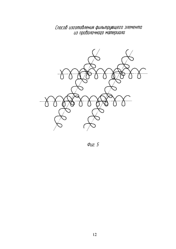 Способ формирования сетки из проволочного материала, используемой для изготовления фильтрующих элементов (патент 2591099)