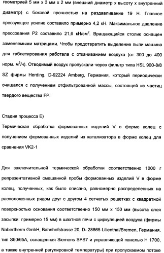 Непрерывный способ изготовления геометрических формованных изделий из катализатора к (патент 2507001)