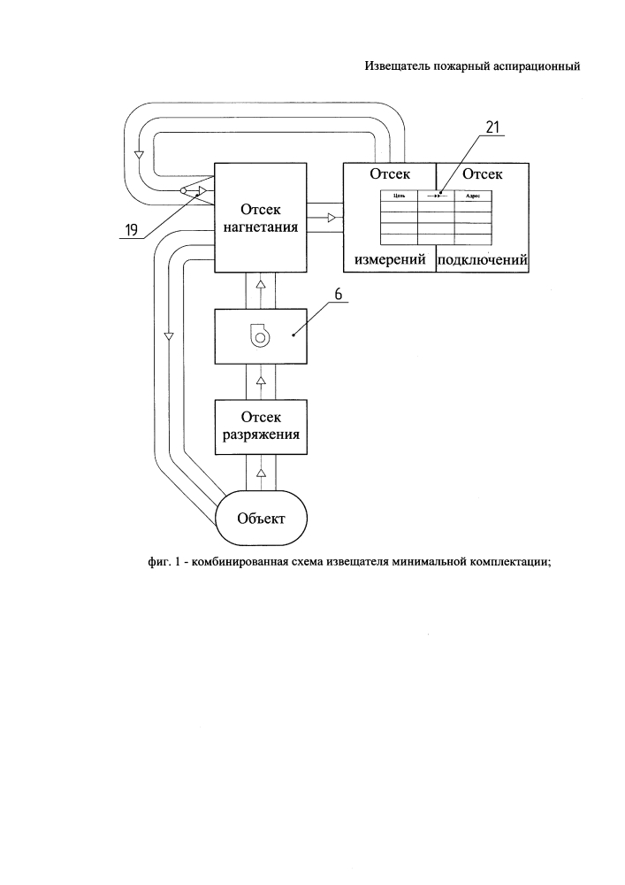 Извещатель пожарный аспирационный (патент 2639050)