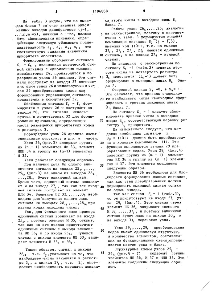 Устройство для группового обслуживания запросов (патент 1196868)
