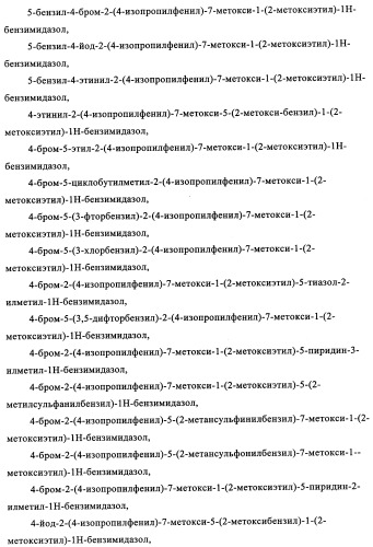 Производные бензимидазола (патент 2361863)