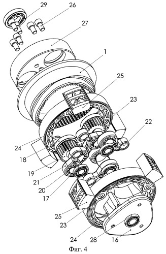 Способ работы и устройство роторно-лопастного двигателя внутреннего сгорания с системой газоаккумуляторной рекуперации (патент 2302539)