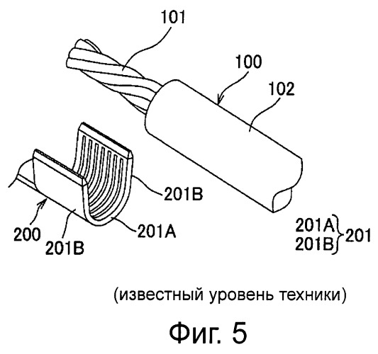 Способ крепления провода и жгут проводов (патент 2513899)