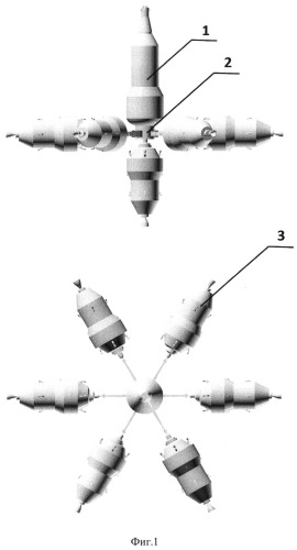 Способ формирования космического корабля и космический корабль (патент 2494019)