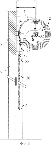 Устройство ставня, который может быть намотан на барабан (патент 2430231)