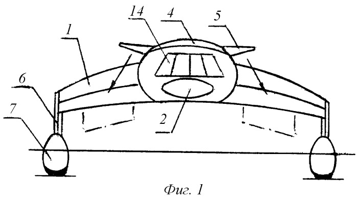 Самолет-амфибия &quot;гадкий утенок&quot; (патент 2474515)