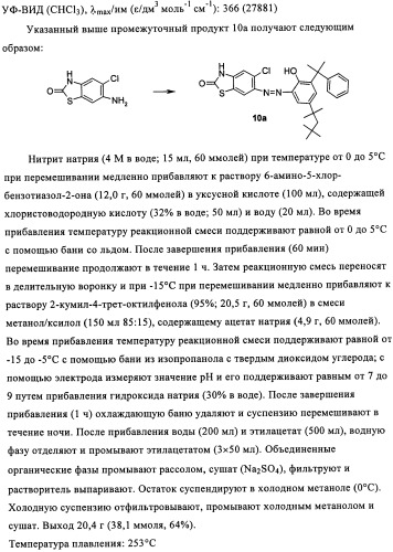 Бензотриазоловые уф-поглотители, обладающие смещенным в длинноволновую сторону спектром поглощения, и их применение (патент 2455305)