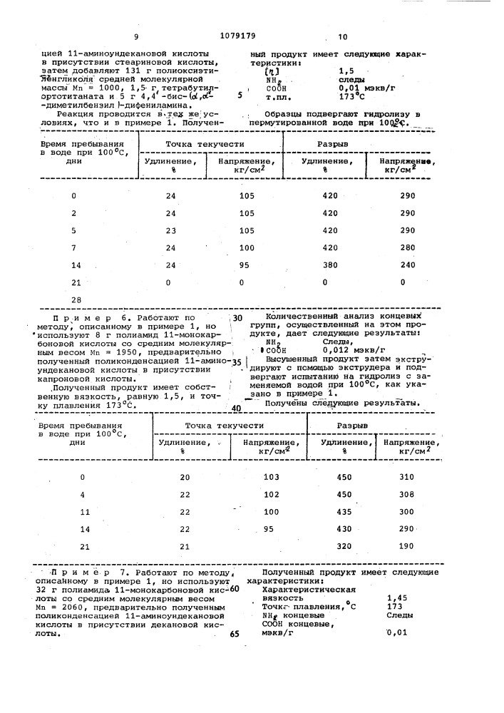 Способ получения простых-сложных блоксополиэфирамидов (патент 1079179)