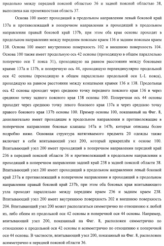 Одноразовый натягиваемый предмет одежды, имеющий хрупкий пояс (патент 2409338)