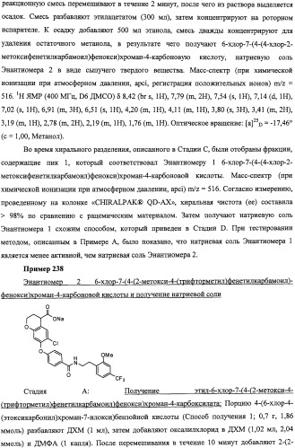 Производные феноксихроманкарбоновой кислоты, замещенные в 6-ом положении (патент 2507200)