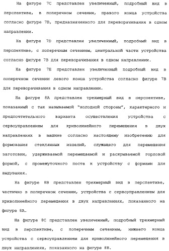 Способ и машина для производства полых стеклянных изделий (патент 2307077)