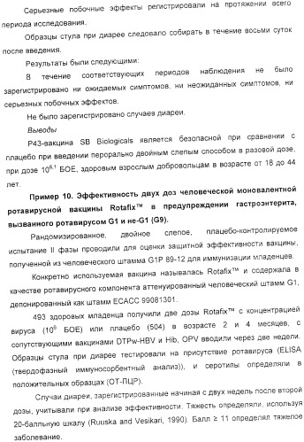 Применение аттенуированного ротавирусного штамма серотипа g1 в изготовлении композиции для индукции иммунного ответа на ротавирусную инфекцию (патент 2368392)