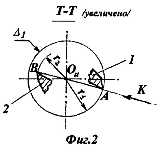 Способ установки осевого двухлезвийного режущего инструмента (патент 2528595)