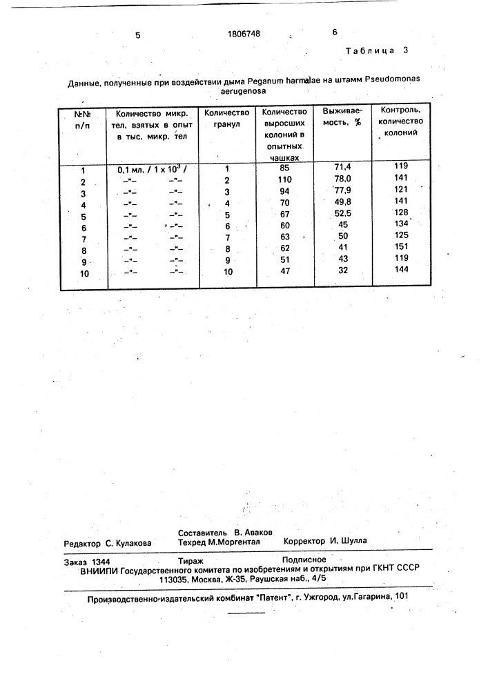 Способ получения бактерицидного средства (патент 1806748)