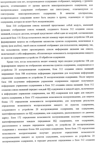 Устройство воспроизведения содержания, способы и программы управления воспроизведением содержания (патент 2310908)