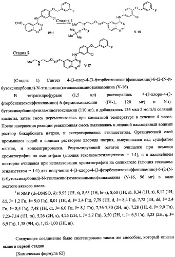 Производные хиназолина, обладающие ингибирующей активностью в отношении тирозинкиназы (патент 2414457)
