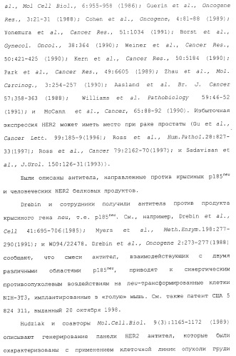 Продление времени до прогрессирования заболевания или продолжительности жизни у онкологических больных с применением ингибиторов димеризации her (патент 2404806)