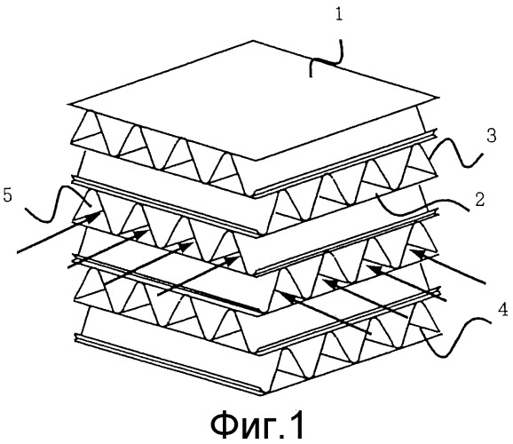 Теплообменный элемент и теплообменный вентилятор, включающий в себя теплообменный элемент (патент 2343389)