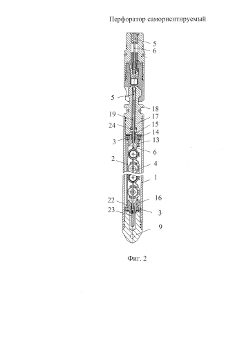 Перфоратор самоориентируемый (патент 2579307)