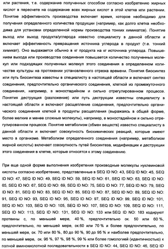 Способ получения полиненасыщенных кислот жирного ряда в трансгенных организмах (патент 2447147)