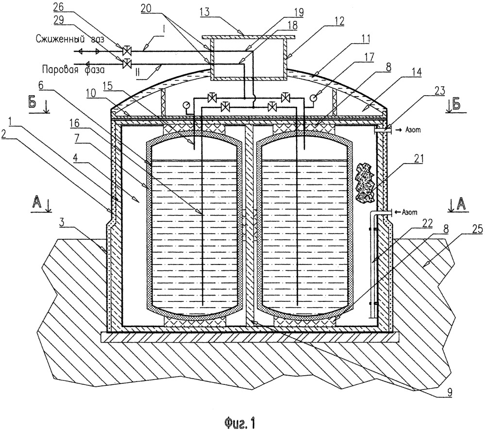 Хранилище сжиженного природного газа (патент 2650441)