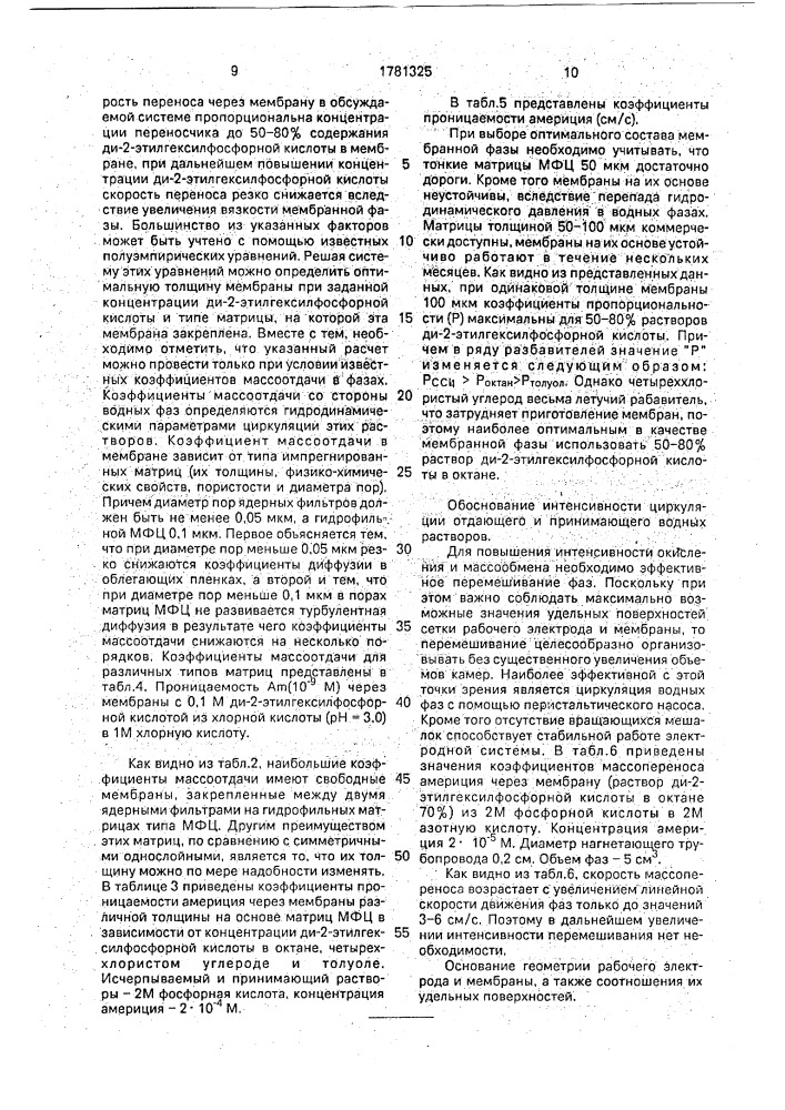 Способ выделения америция и устройство для его осуществления (патент 1781325)