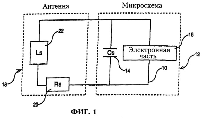 Антенна с переменной емкостью для подключения (патент 2258282)