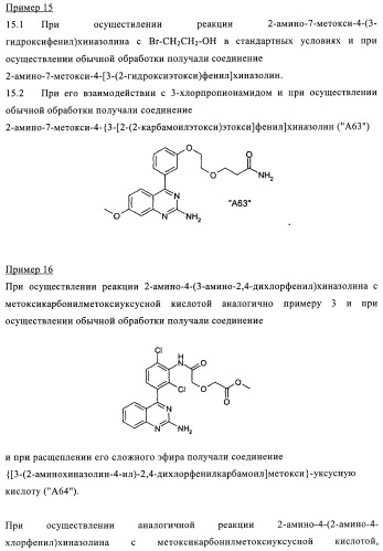 Производные 2-амино-4-фенилхиназолина и их применение в качестве hsp90 модуляторов (патент 2421449)