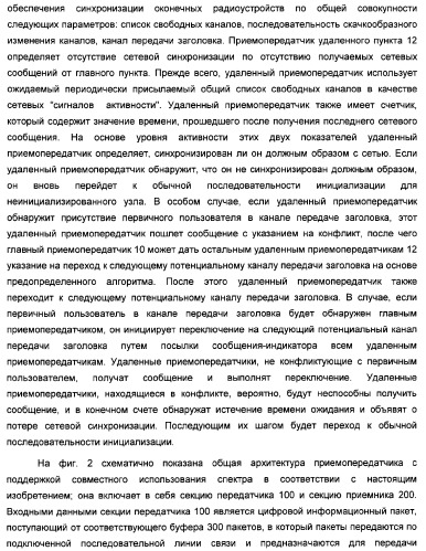 Система радиосвязи на основе приемопередатчиков с поддержкой совместного использования спектра (патент 2316910)