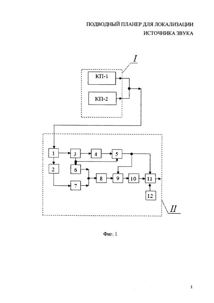 Подводный планер для локализации источника звука (патент 2664973)