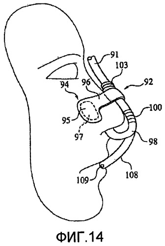 Назальный и оральный интерфейс пациента (патент 2447871)