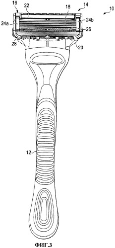 Бритвенные приборы и картриджи (патент 2477216)