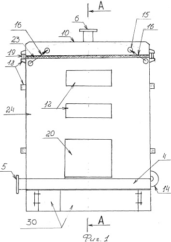 Стальной котел водогрейный автономный разборного типа "северный" (скварт) (патент 2517959)