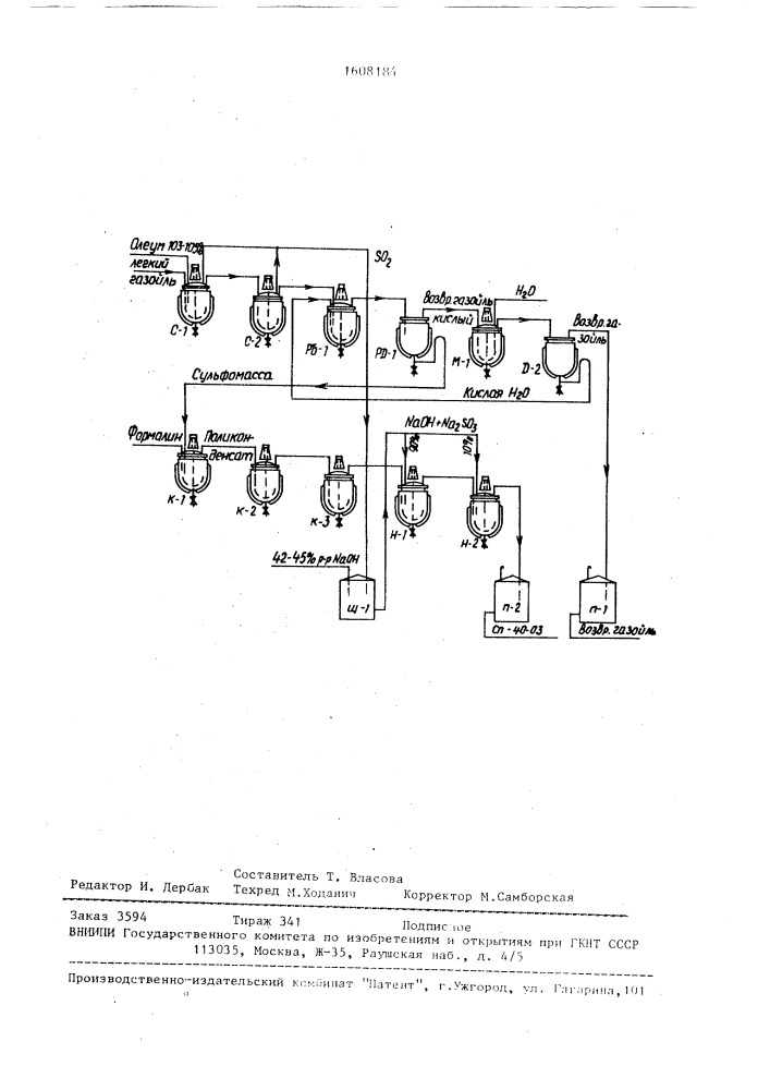 Способ получения деэмульгатора для разрушения эмульсий нефти и /или пластификатора бетонных смесей (патент 1608184)