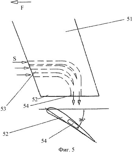 Аэродинамический закрылок летательного аппарата с влияющим на срыв потока устройством (патент 2428354)