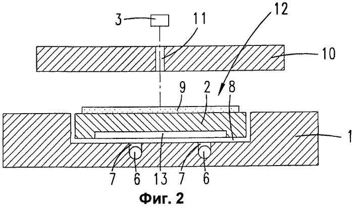 Устройство и способ для управления температурой поверхности подложки в технологической камере (патент 2435873)