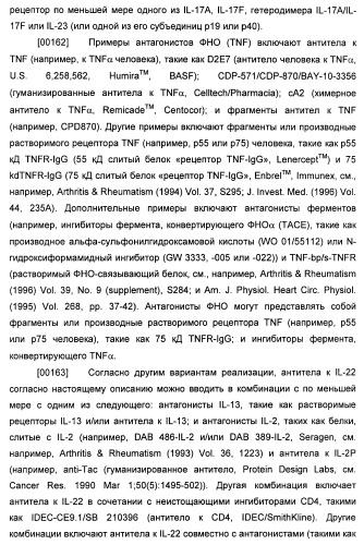 Антитела к il-22 человека и их применение (патент 2467016)
