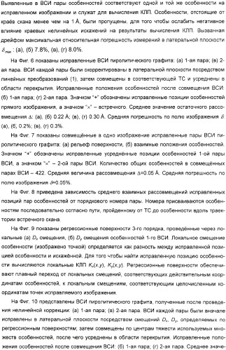 Способ коррекции искаженных дрейфом изображений поверхности, полученных на сканирующем зондовом микроскопе (патент 2326367)