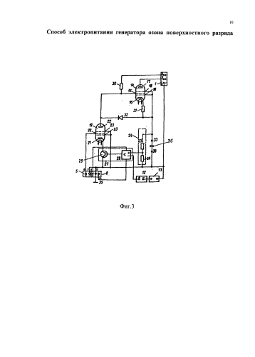 Способ электропитания генератора озона поверхностного разряда (патент 2579354)