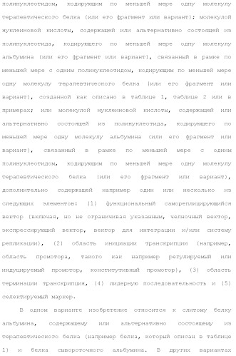 Слитые белки альбумина (патент 2369404)