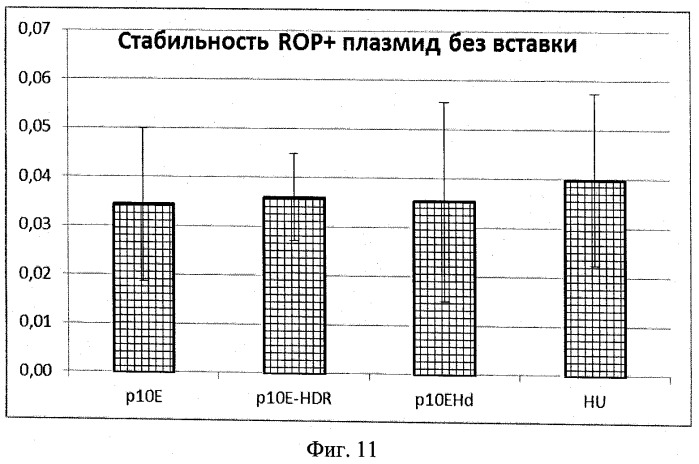 Плазмидный вектор phyp с повышенной сегрегационной стабильностью для экспрессии рекомбинантного белка, бактерия - продуцент предшественника рекомбинантного белка и способ получения рекомбинантного белка (патент 2496877)