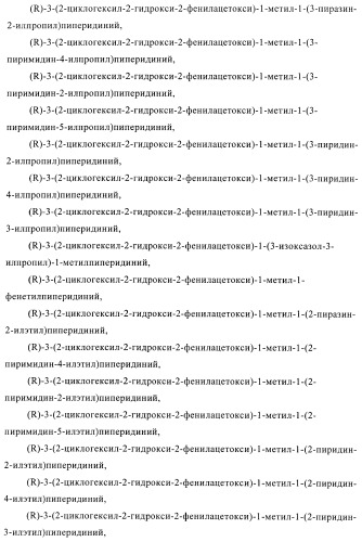 Соли четвертичного аммония в качестве антагонистов м3 (патент 2394031)