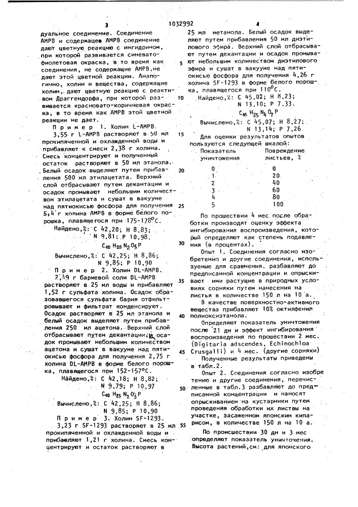 Способ уничтожения сорняков, кустарников и водных растений (патент 1032992)