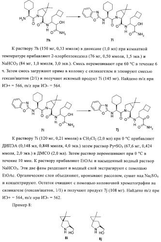 Ингибиторы hcv/вич и их применение (патент 2448976)