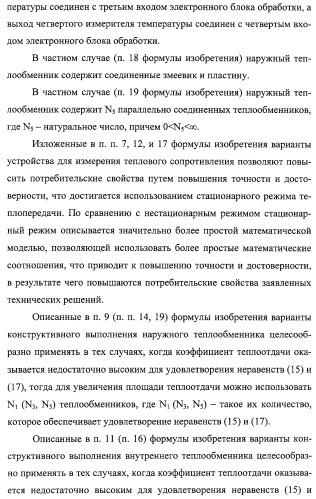 Способ измерения теплового сопротивления (варианты) и устройство для его осуществления (варианты) (патент 2308710)