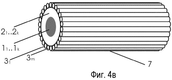Многосердцевинный волоконный световод (варианты) (патент 2489741)