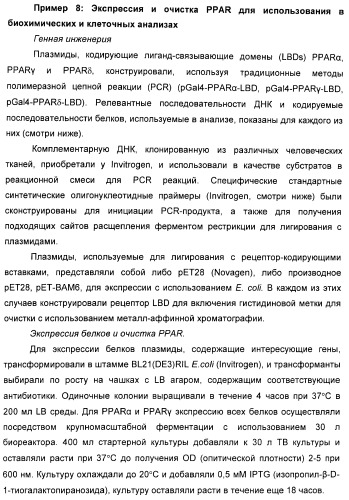 Соединения, активные в отношении ppar (рецепторов активаторов пролиферации пероксисом) (патент 2419618)